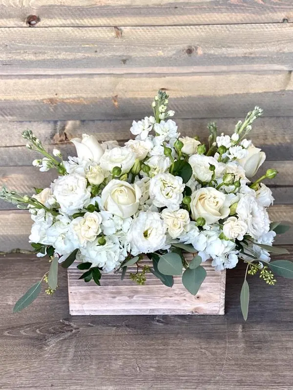 All White and Rustic