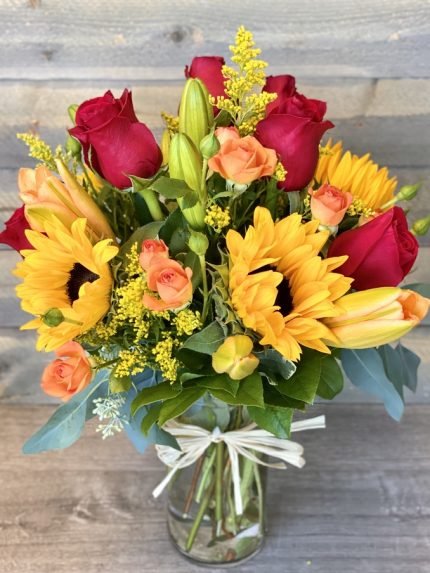 SUNFLOWERS AND LOVE