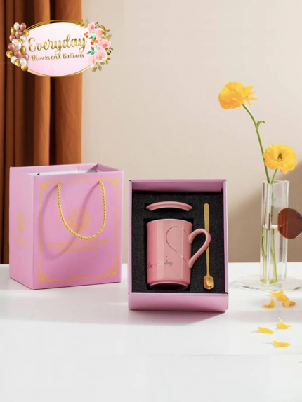 Love is Beauty Mug 10oz.w/ spoon