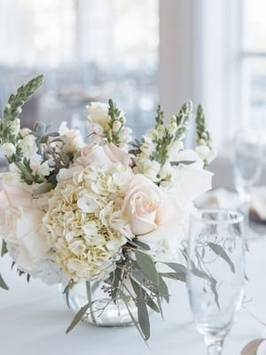 white flowers