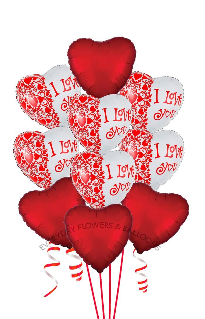 I Love You Balloon Bouquet
