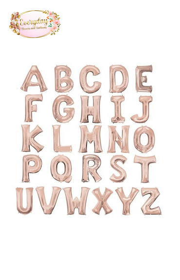alphabet balloons