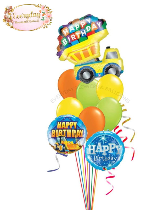 rucks Happy Birthday Balloons Bouquet