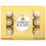 Ferrero Rocher Fine Hazelnut Chocolates - 5.3oz