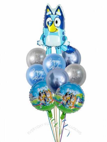 Bluey Birthday Balloon Bouquet