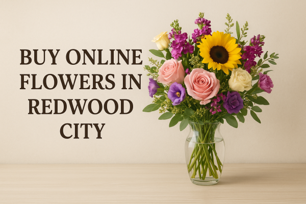 Buy Online Flowers in Redwood City