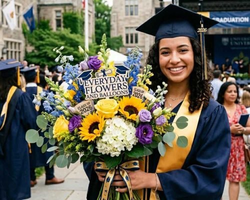 graduation flower bouquet