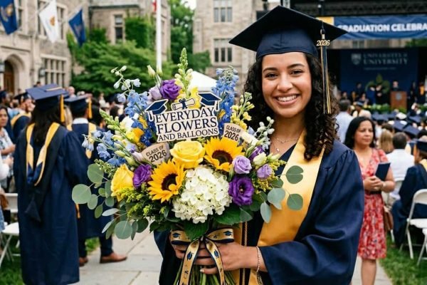 graduation flower bouquet